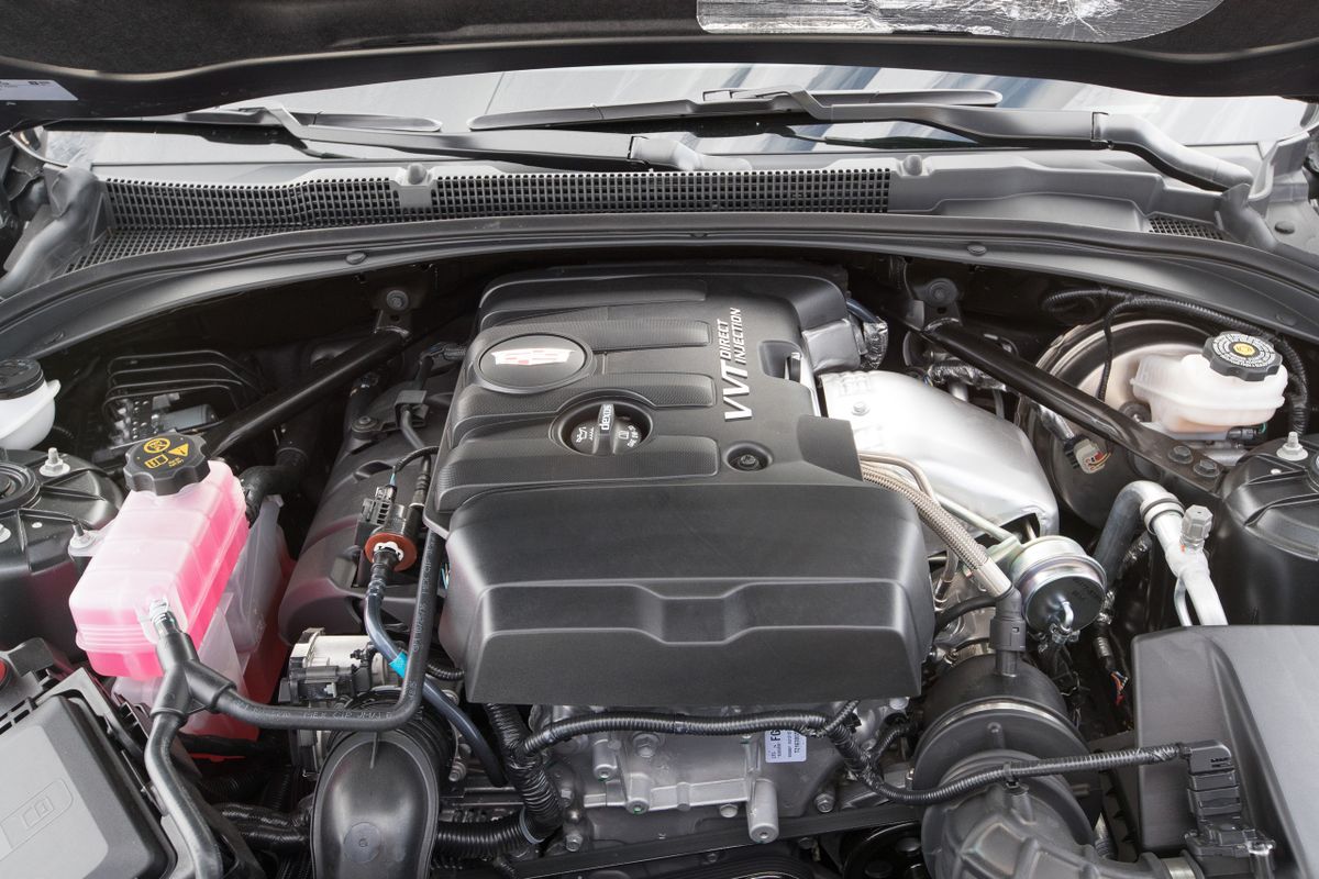 Кадиллак ATS 2014. Двигатель. Седан, 1 поколение, рестайлинг