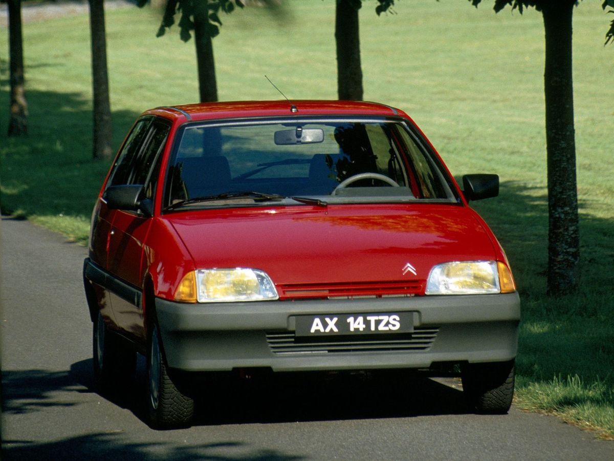 Citroën AX 1986. Carrosserie, extérieur. Mini 3-portes, 1 génération