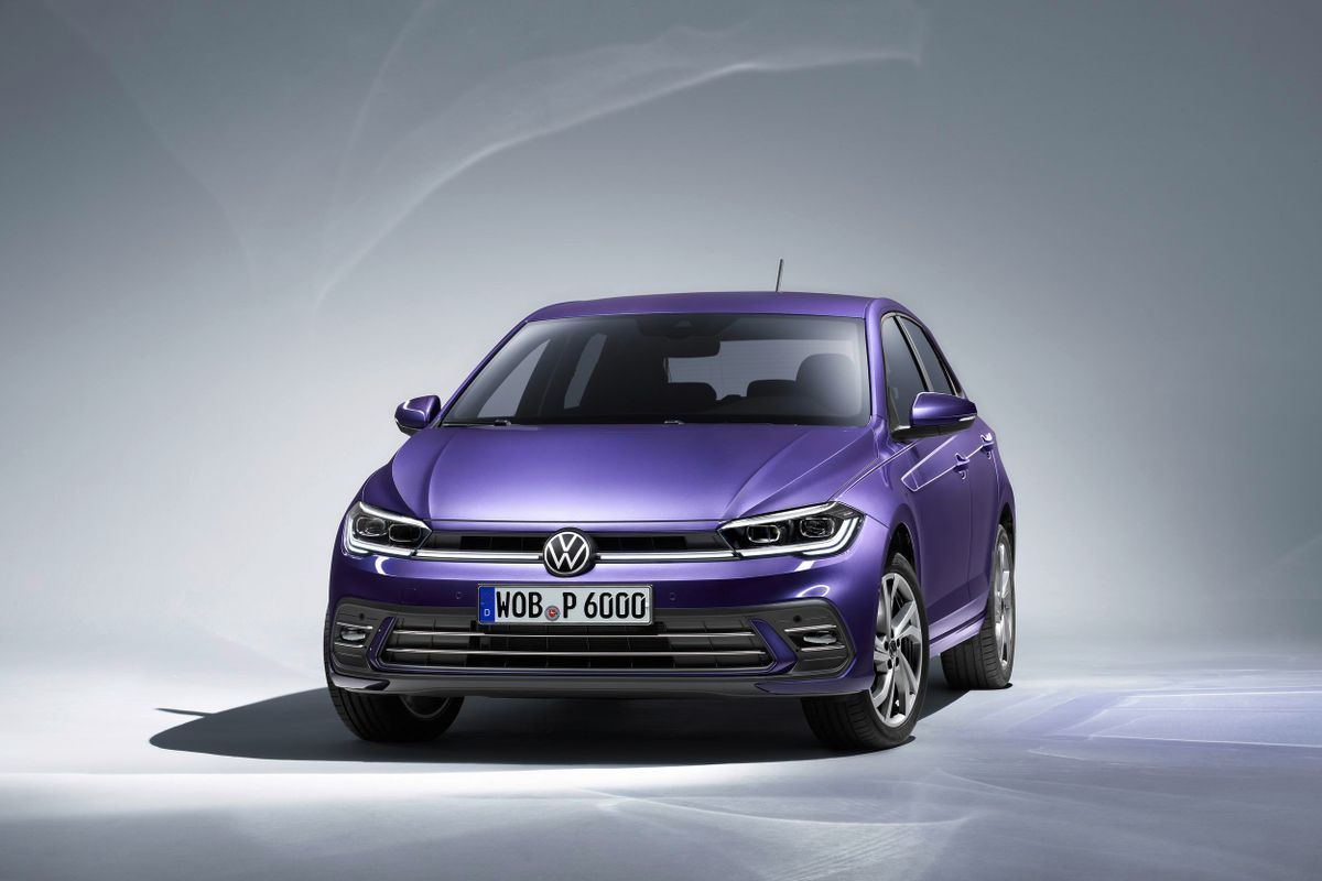 Volkswagen Polo 2021. Carrosserie, extérieur. Mini 5-portes, 6 génération, restyling
