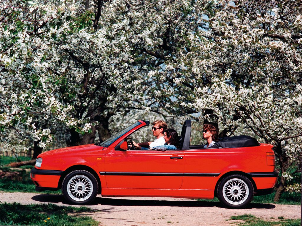 Volkswagen Golf 1991. Carrosserie, extérieur. Cabriolet, 3 génération