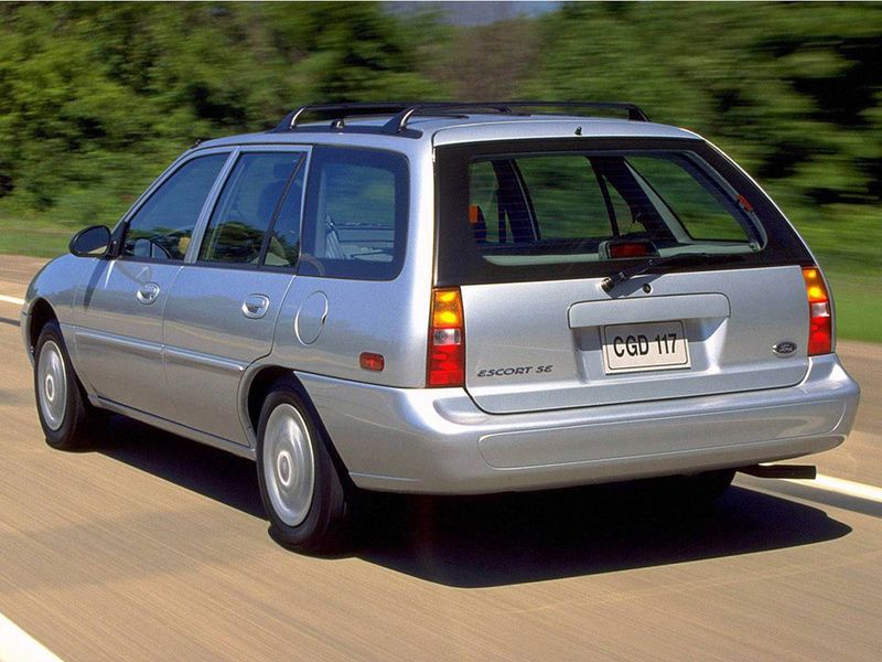 פורד אסקורט (צפון אמריקה) ‏1996. מרכב, צורה. סטיישן 5 דלתות, 3 דור