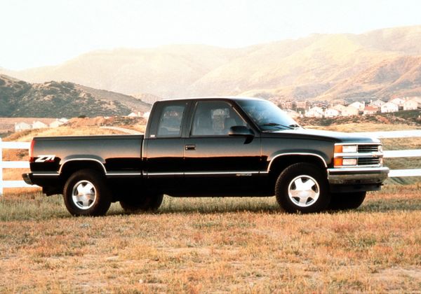 Chevrolet C/K 1988. Carrosserie, extérieur. 1.5 pick-up, 4 génération