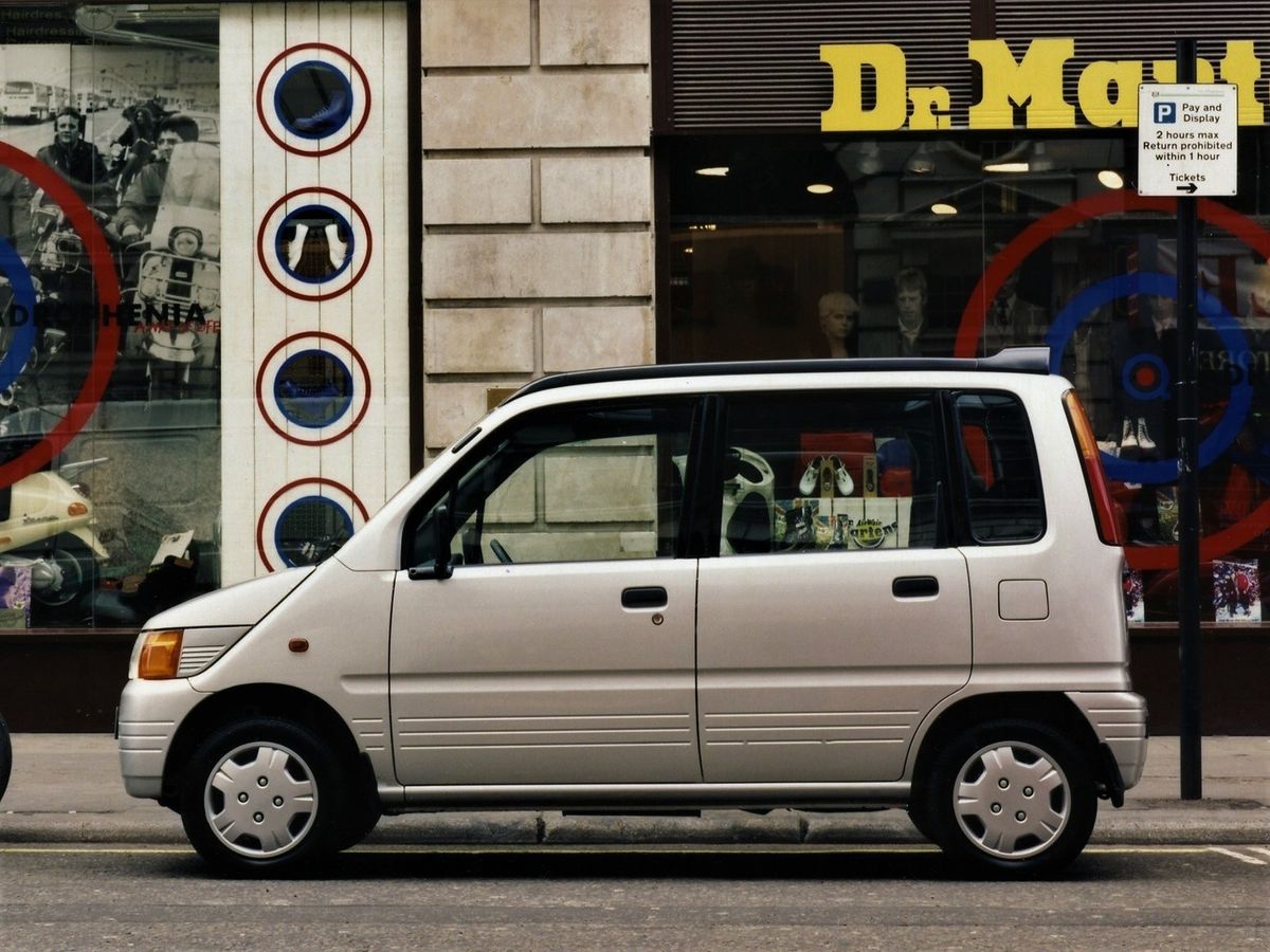 Daihatsu Move 1995. Carrosserie, extérieur. Monospace compact, 1 génération