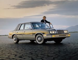 Chrysler LeBaron 1982. Carrosserie, extérieur. Berline, 2 génération