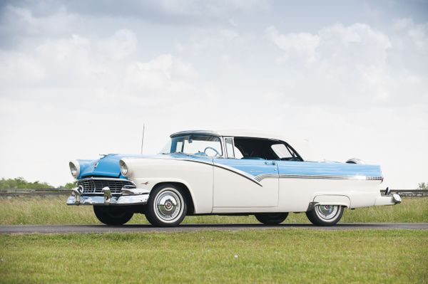 Ford Fairlane 1955. Carrosserie, extérieur. Cabriolet, 1 génération