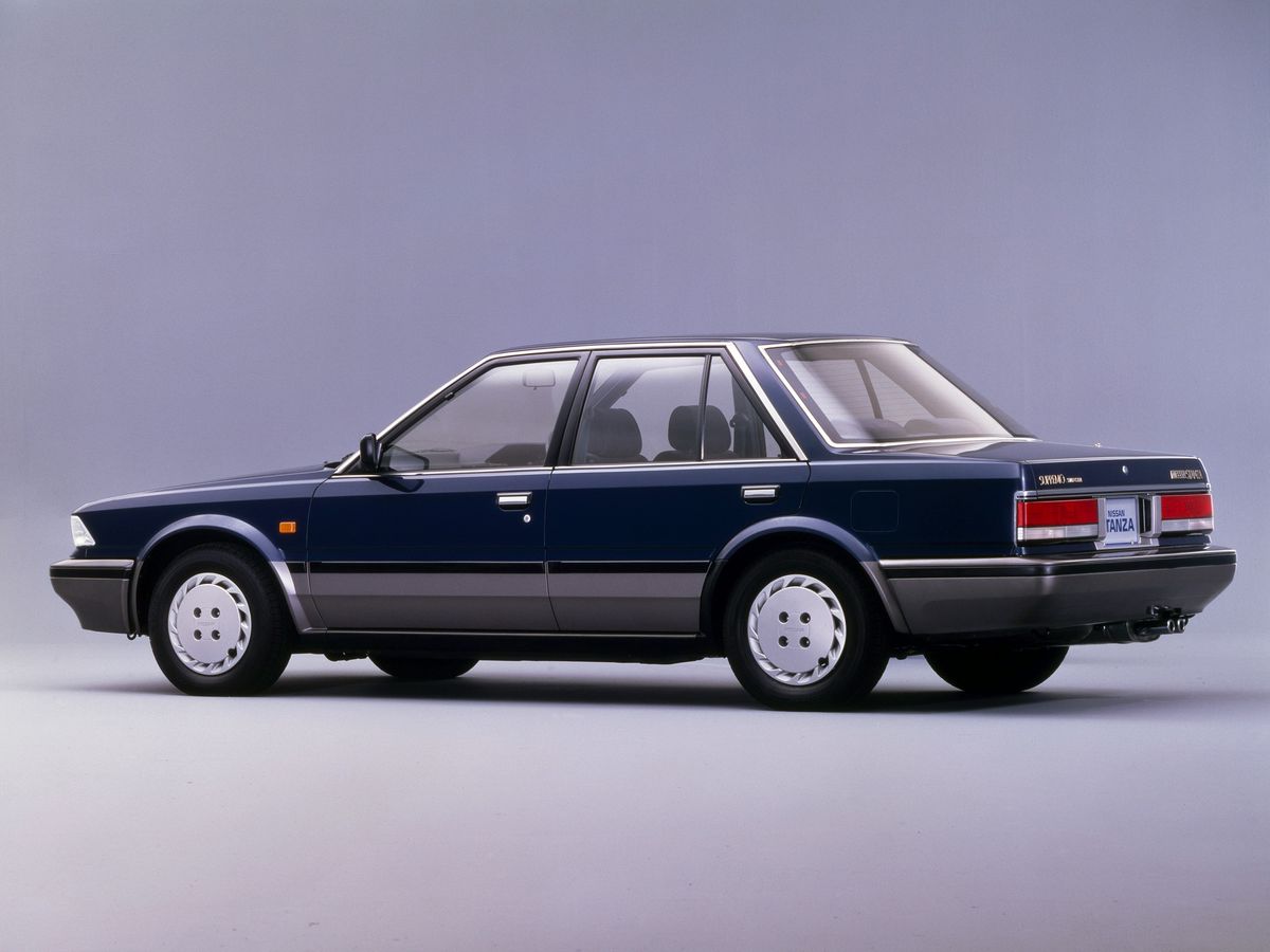 Nissan Stanza 1986. Bodywork, Exterior. Sedan, 2 generation