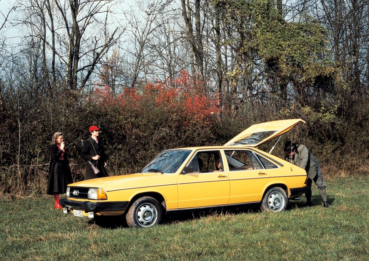 Audi 100 1976. Carrosserie, extérieur. Break 5-portes, 2 génération