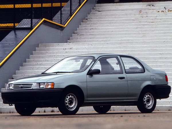 Toyota Tercel 1990. Carrosserie, extérieur. Coupé, 4 génération