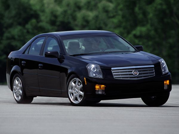 Cadillac CTS 2002. Carrosserie, extérieur. Berline, 1 génération