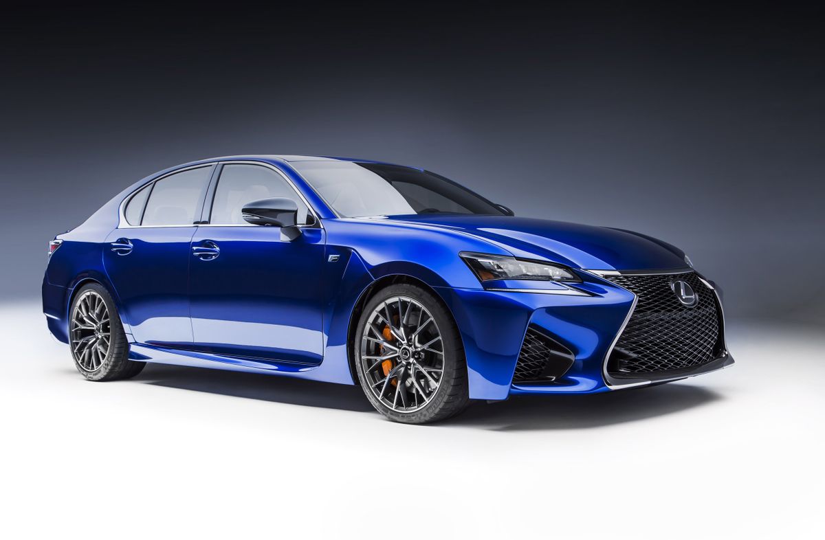 Lexus GS F 2015. Carrosserie, extérieur. Berline, 1 génération