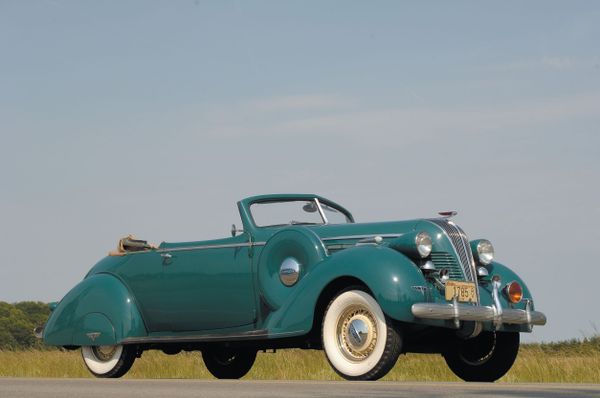 Hudson Deluxe Eight 1936. Carrosserie, extérieur. Cabriolet, 1 génération