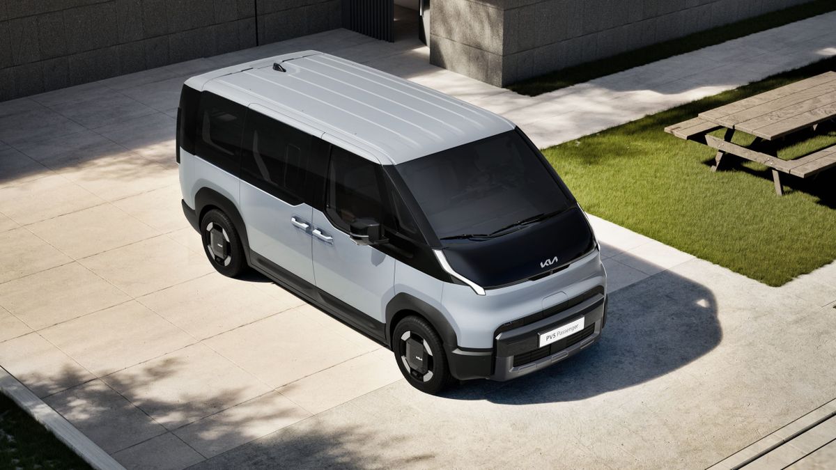 Kia PV5 2025. Кузов, экстерьер. Минивэн, 1 поколение