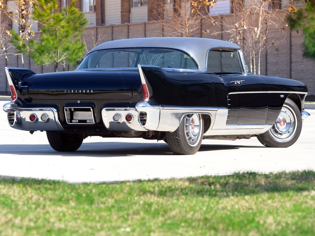 Cadillac Eldorado 1957. Carrosserie, extérieur. Berline, 3 génération