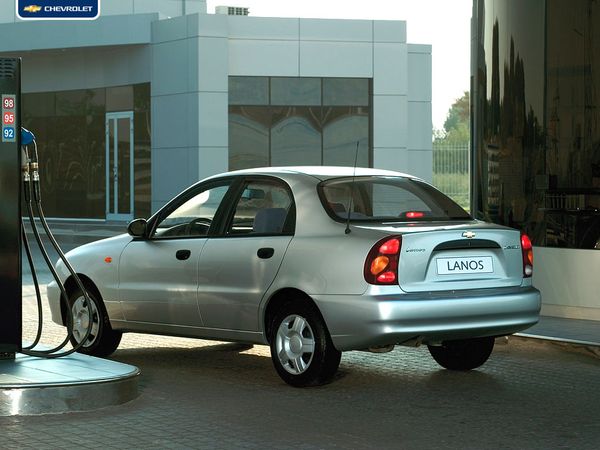 שברולט לאנוס ‏2005. מרכב, צורה. סדאן, 1 דור
