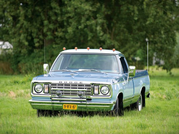 Dodge D/W Series 1972. Bodywork, Exterior. Pickup single-cab, 3 generation