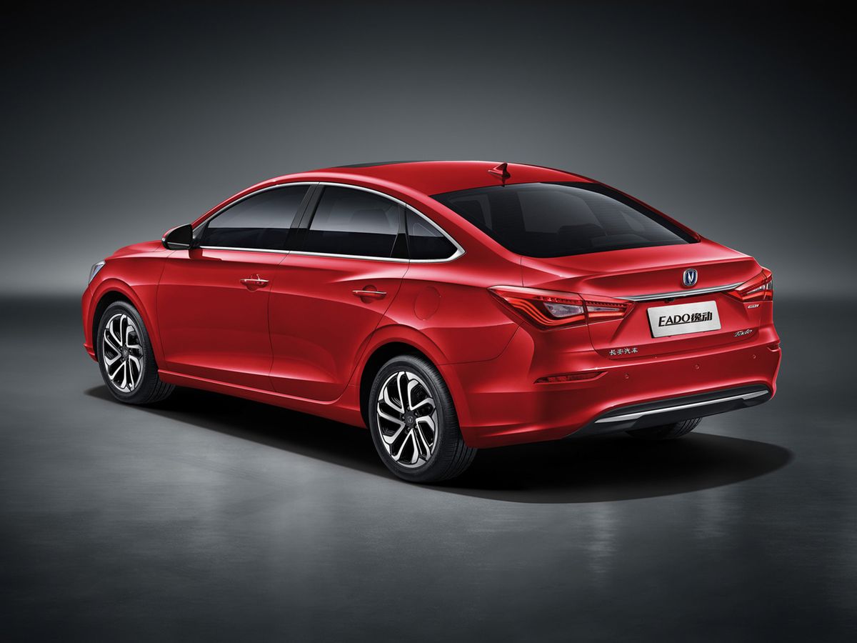 Changan Eado 2018. Bodywork, Exterior. Sedan, 1 generation, restyling
