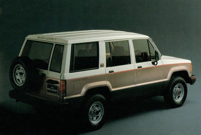 איסוזו ביג הורן 1981. מרכב, צורה. רכב שטח 5 דלתות, 1 דור