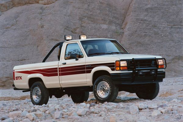 Ford Ranger (North America) 1989. Carrosserie, extérieur. 1 pick-up, 1 génération, restyling