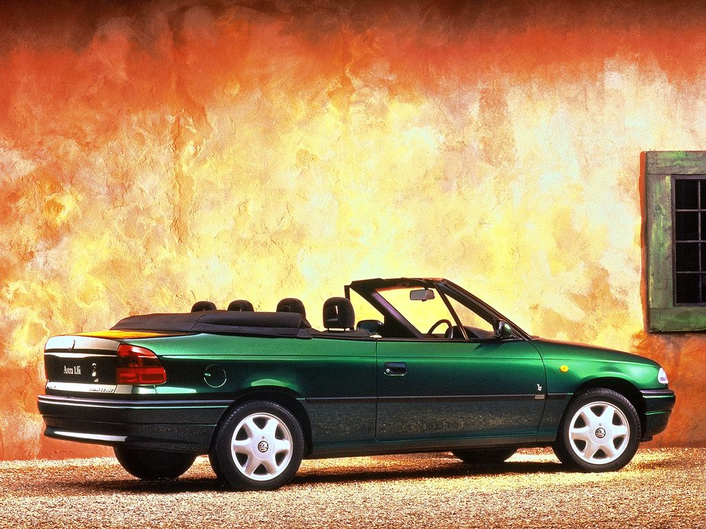 Vauxhall Astra 1991. Bodywork, Exterior. Cabrio, 3 generation