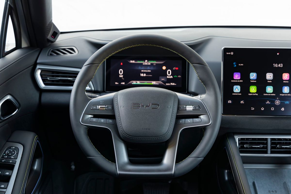 BYD Atto 2 2024. Панель приборов. Внедорожник 5 дв., 1 поколение
