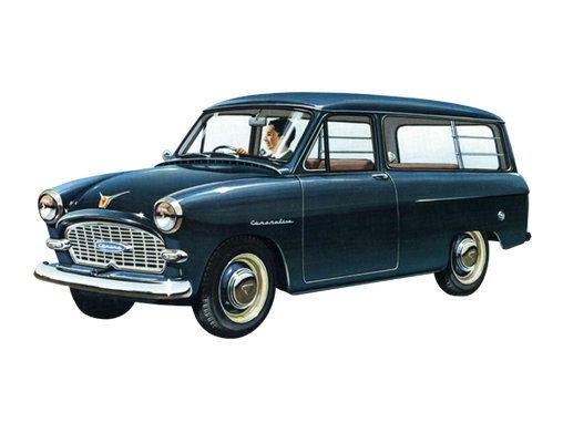טויוטה קורונה 1957. מרכב, צורה. סטיישן 3 דלתות, 1 דור