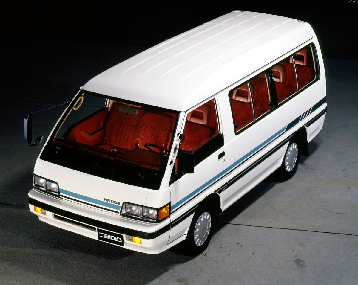 Хюндай H100 1987. Кузов, экстерьер. Микроавтобус, 1 поколение