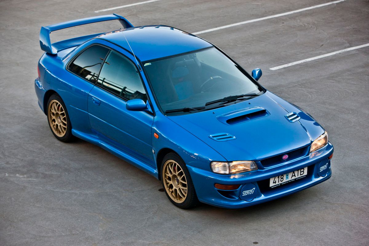 Subaru Impreza WRX 1992. Bodywork, Exterior. Coupe, 1 generation