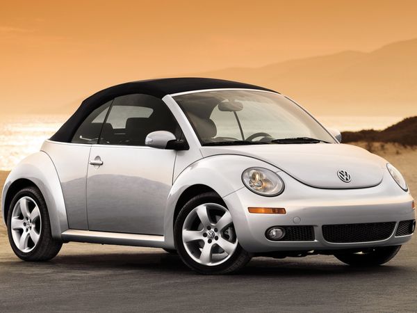 Volkswagen Beetle 2005. Carrosserie, extérieur. Cabriolet, 1 génération, restyling
