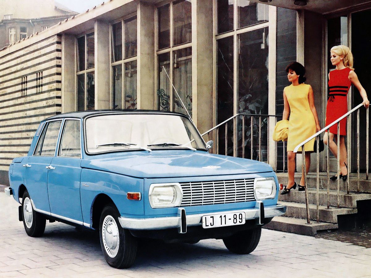 Wartburg 353 1966. Carrosserie, extérieur. Berline, 1 génération