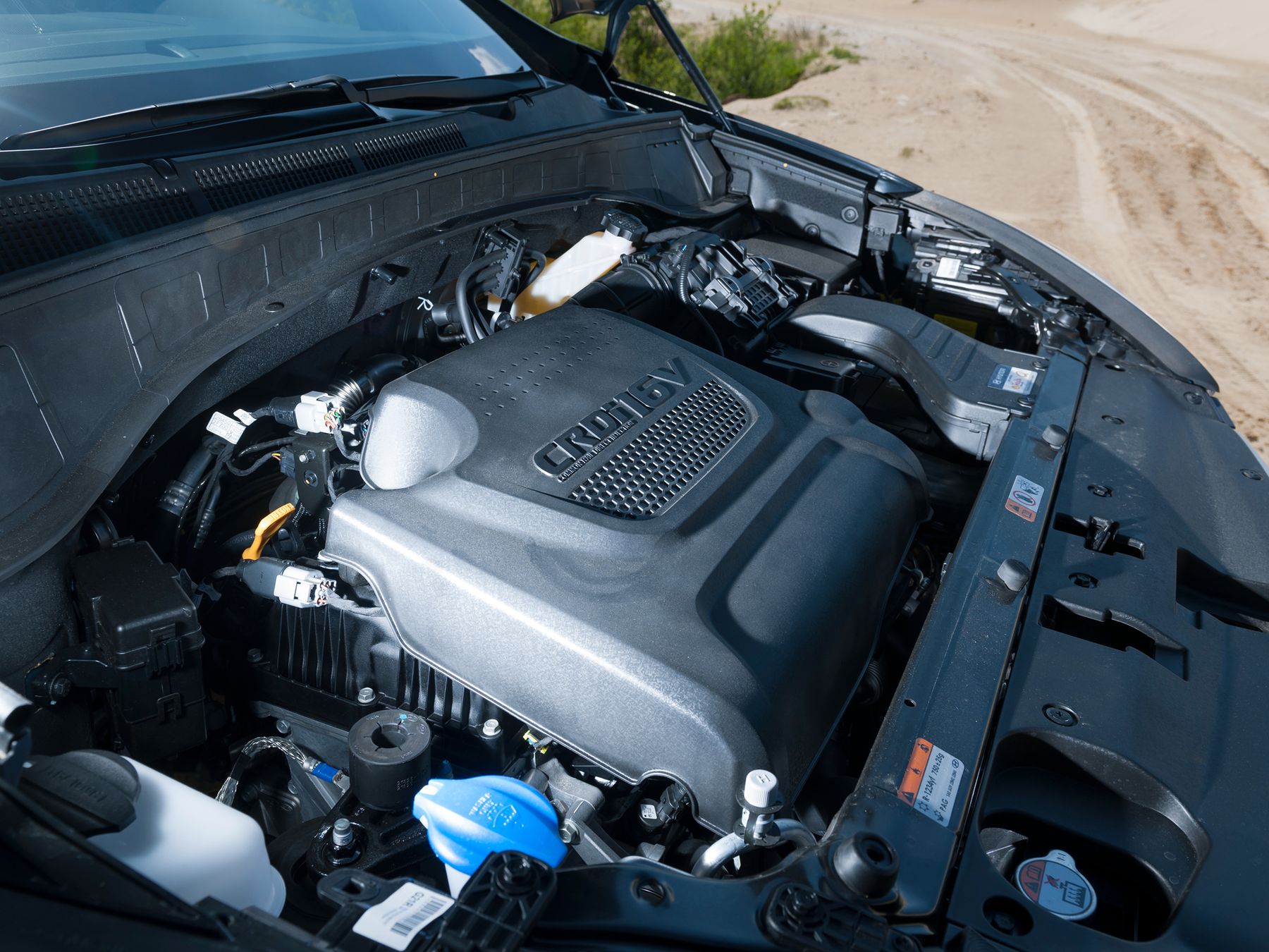 под капотом санта фе. под капотом санта фе. 4. 4. хёндай санта фе 2013 двигатель 2.