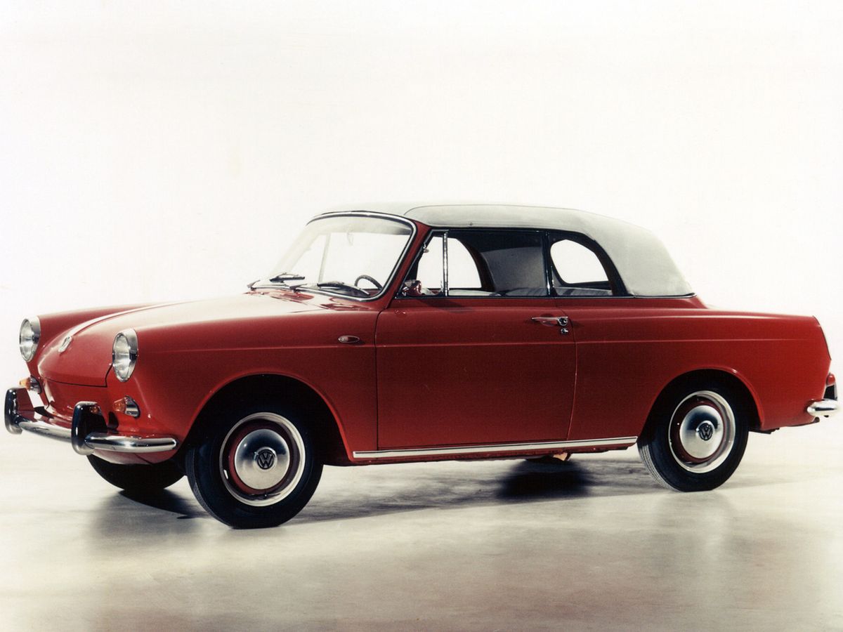 Volkswagen Type 3 1961. Carrosserie, extérieur. Cabriolet, 1 génération