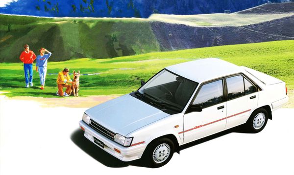 Toyota Corsa 1982. Bodywork, Exterior. Sedan, 2 generation