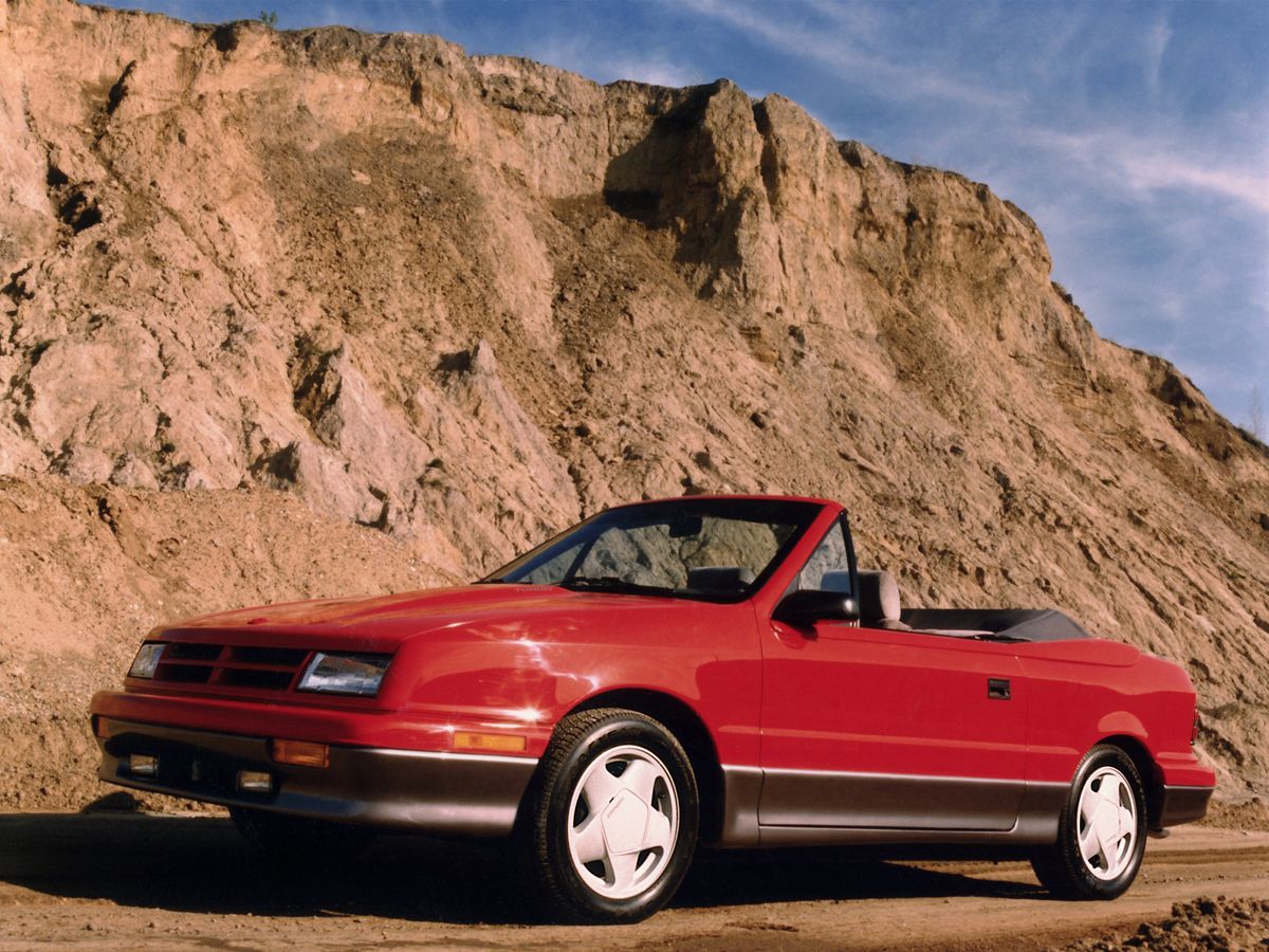 Dodge Shadow 1986. Carrosserie, extérieur. Cabriolet, 1 génération