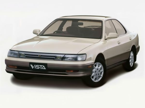 Toyota Vista 1990. Carrosserie, extérieur. Berline sans pilier central, 3 génération