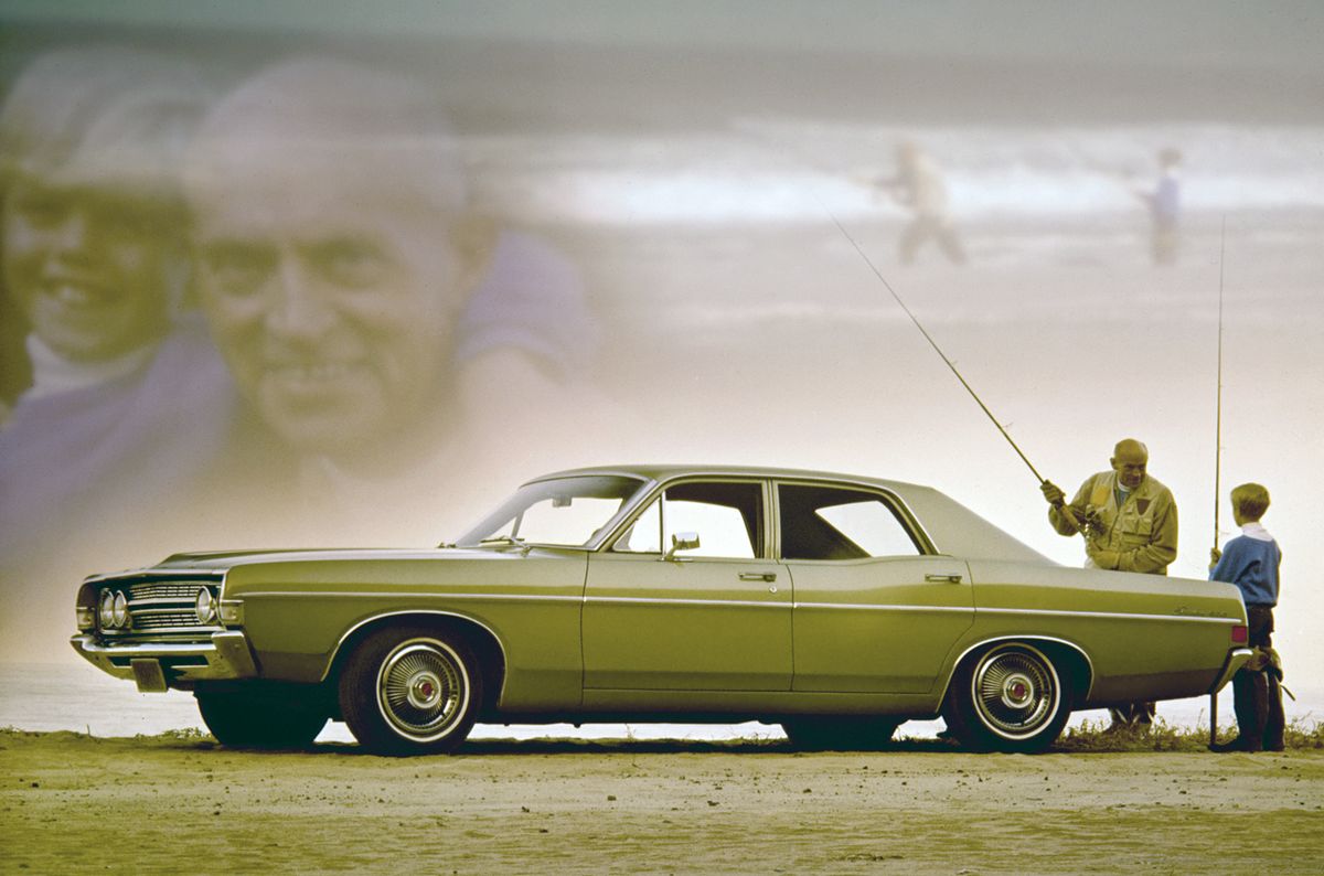 פורד טורינו ‏1968. מרכב, צורה. סדאן, 1 דור