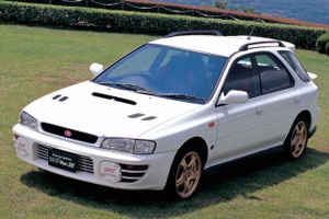 Subaru Impreza WRX STi 1994. Carrosserie, extérieur. Break 5-portes, 1 génération