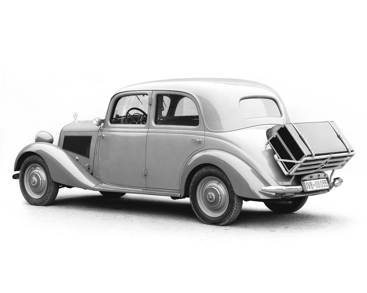 Mercedes-Benz W136 1936. Carrosserie, extérieur. Berline, 1 génération