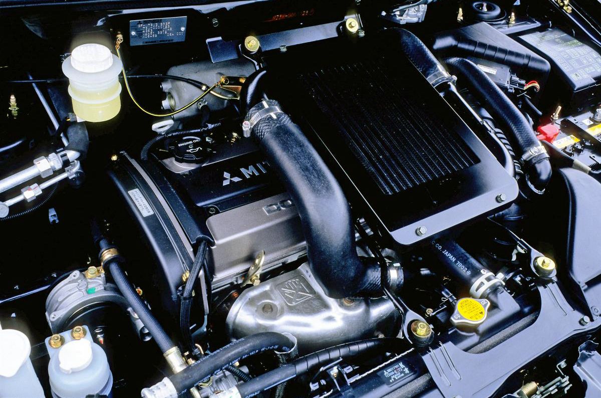 Митсубиши RVR 1997. Двигатель. Компактвэн, 2 поколение