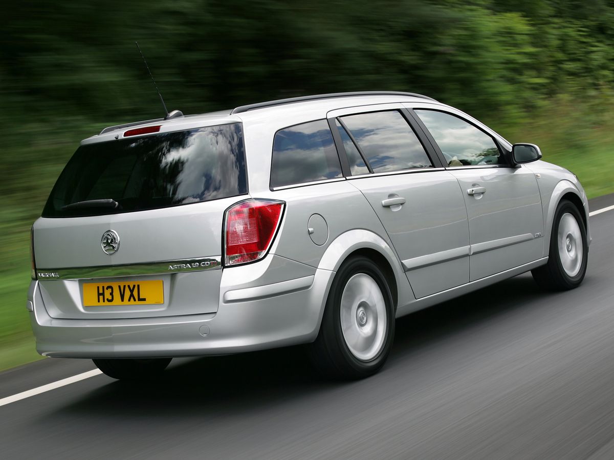 Vauxhall Astra 2004. Carrosserie, extérieur. Break 5-portes, 5 génération