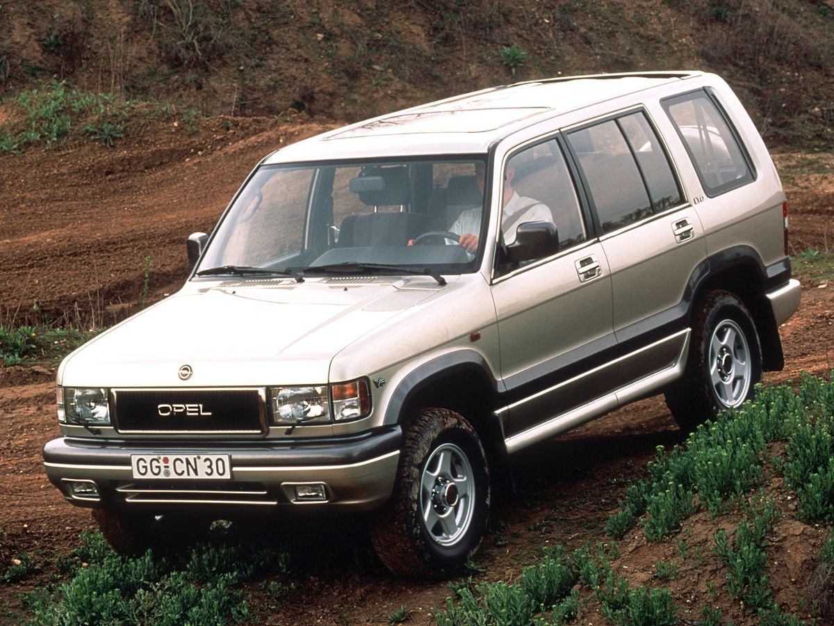 Opel Monterey 1992. Carrosserie, extérieur. VUS 5-portes, 1 génération