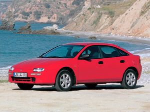 Mazda 323F 1996. Carrosserie, extérieur. Liftback, 2 génération