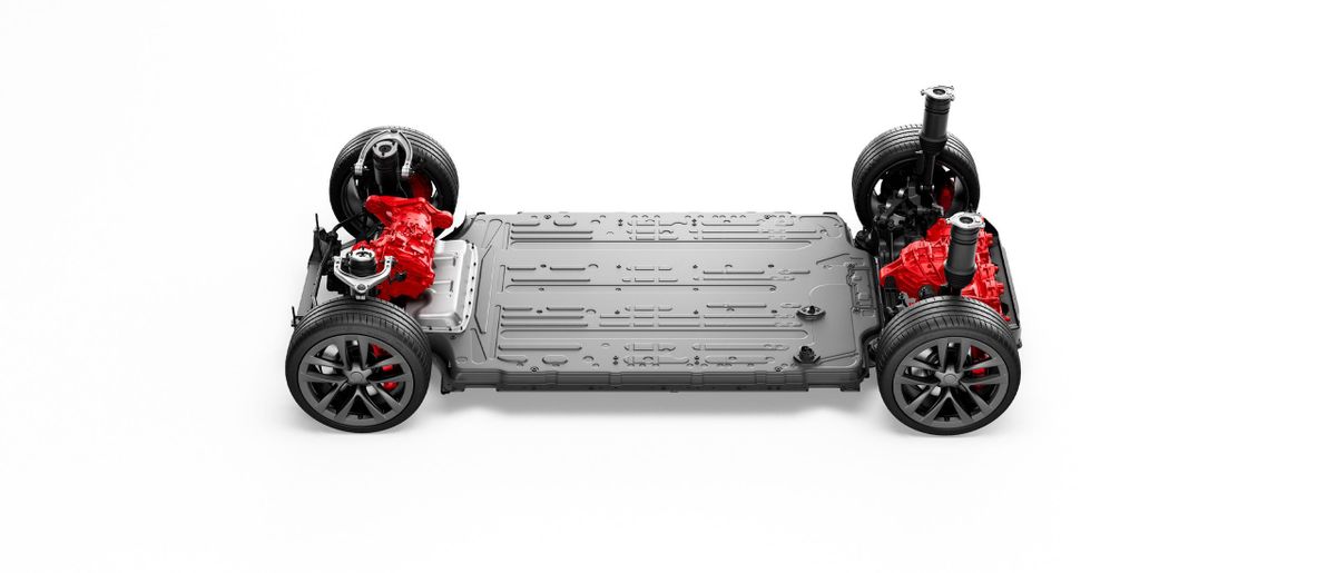 Тесла Модель S 2021. Устройство автомобиля. Лифтбэк, 1 поколение, рестайлинг 2