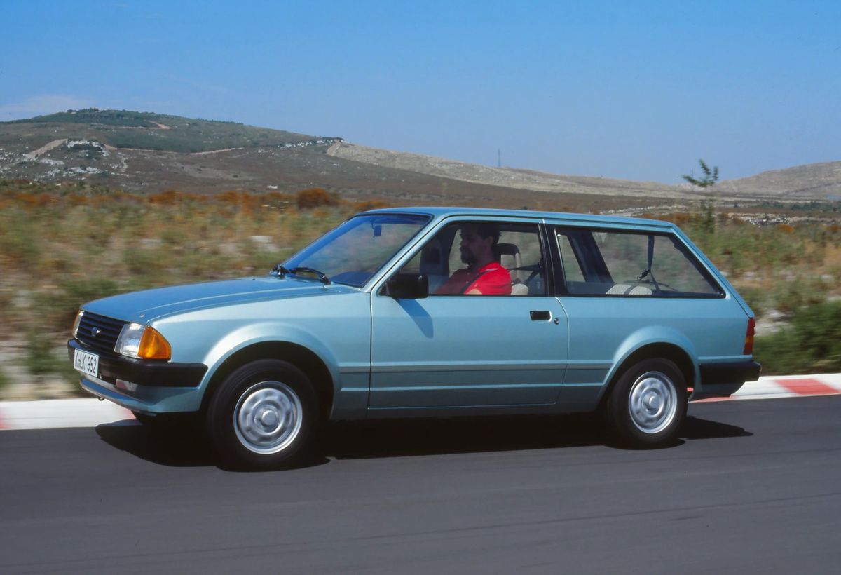 Ford Escort 1980. Carrosserie, extérieur. Break 3-portes, 3 génération