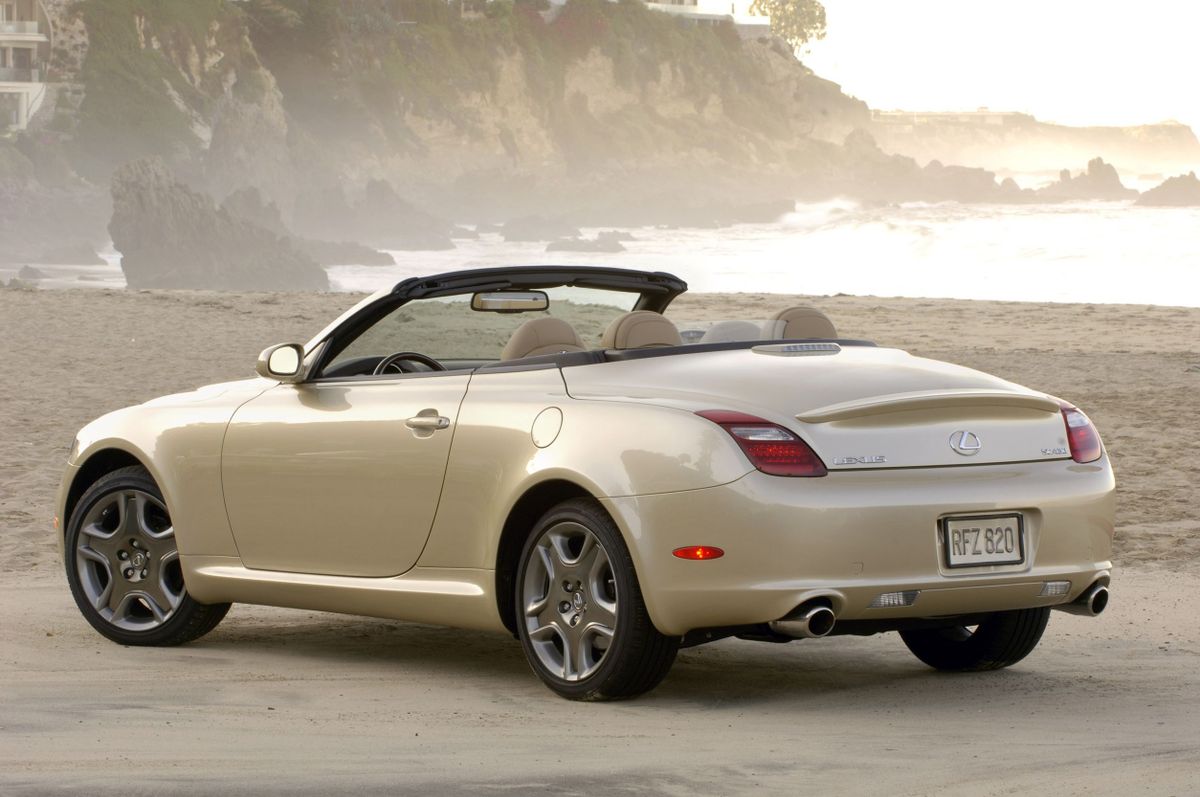 Lexus SC 2005. Bodywork, Exterior. Cabrio, 2 generation, restyling