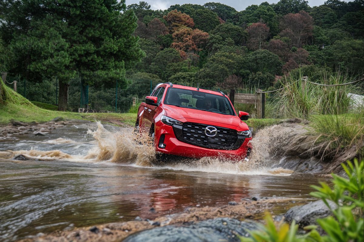 Mazda BT-50 2024. Кузов, экстерьер. Пикап Двойная кабина, 3 поколение, рестайлинг