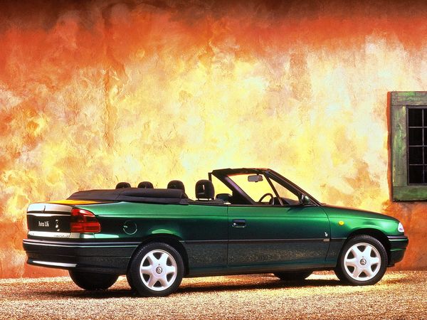 Vauxhall Astra 1991. Bodywork, Exterior. Cabrio, 3 generation
