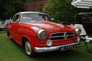 Borgward Isabella 1958. Bodywork, Exterior. Sedan 2-doors, 2 generation