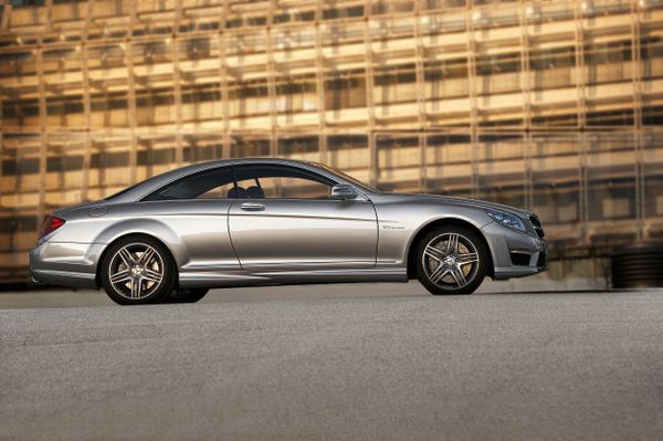 Mercedes-Benz Classe CL AMG 2010. Carrosserie, extérieur. Coupé sans montants, 2 génération, restyling
