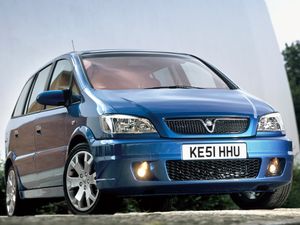 فوكسهول زافيرا 2003. الهيكل، المظهر الخارجي. كومباكت فان, 1 الجيل، تحديث