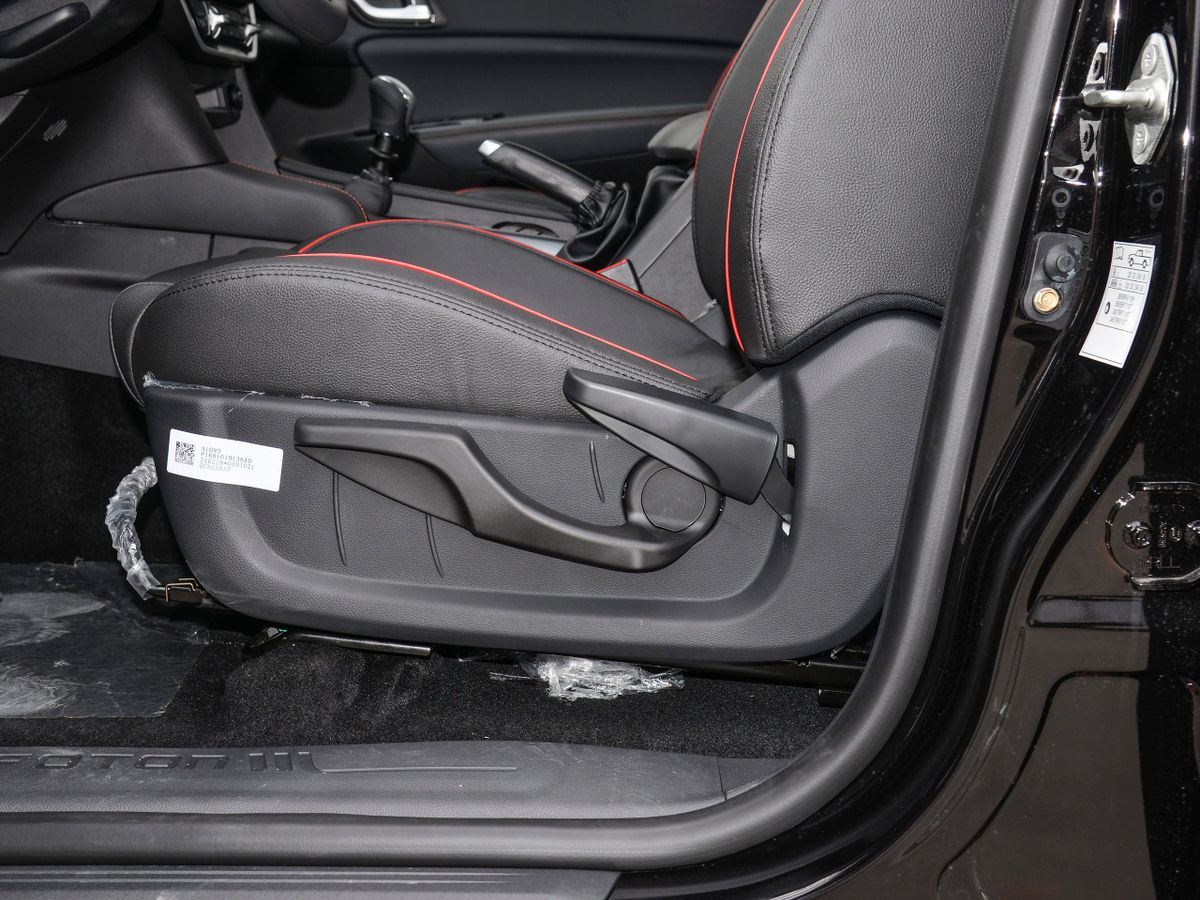 Foton Tunland G7 2019. Передние сидения. Пикап Двойная кабина, 1 поколение